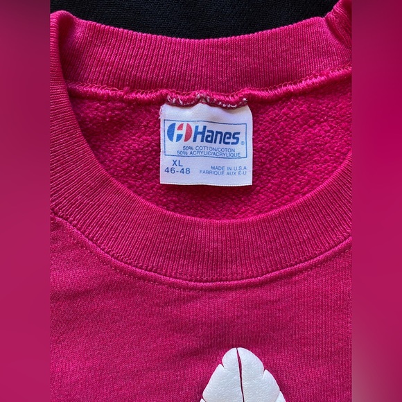 Vintage Hanes Graphic Crewneck Sweater! Size XL 42-44! Dreamcatcher Graphic. - Picture 5 of 8